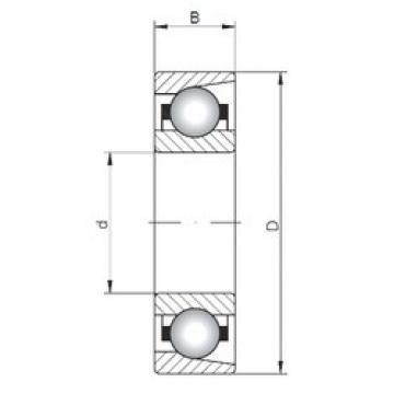 ISO L20 deep groove ball bearings