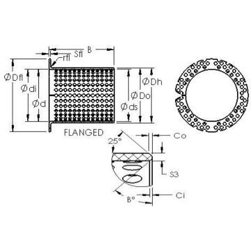 AST ASTT90 F11070 plain bearings