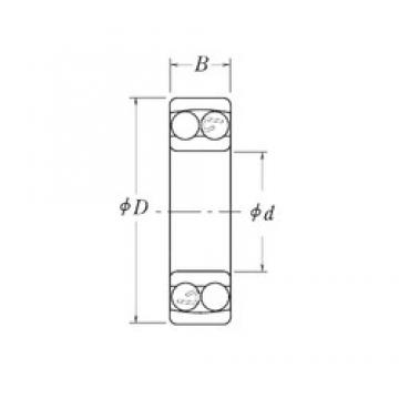 RHP NLJ1/2 self aligning ball bearings