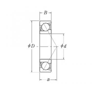 RHP LJT3.1/4 angular contact ball bearings