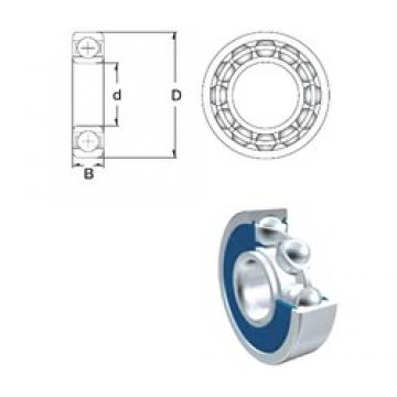 ZEN 6011-2RS deep groove ball bearings