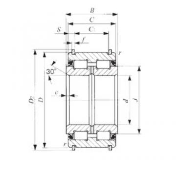 IKO NAS 5015UUNR cylindrical roller bearings