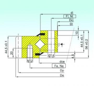 ISB ER1.14.0644.200-1STPN thrust roller bearings