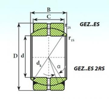 ISB GEZ 12 ES plain bearings