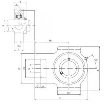 ISO UCT202 bearing units