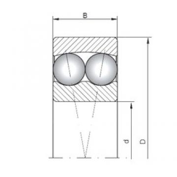 ISO 1226 self aligning ball bearings