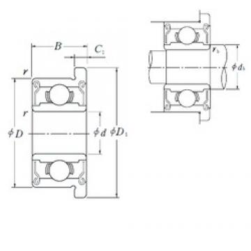 ISO F636-2RS deep groove ball bearings