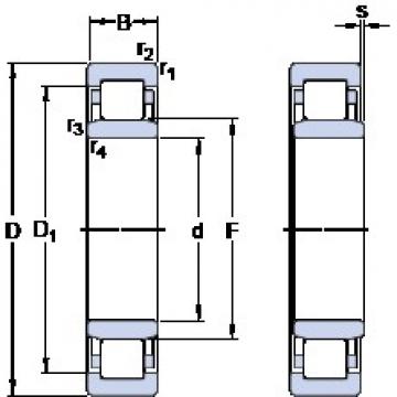 SKF NU 310 ECM/C3VL0241 cylindrical roller bearings